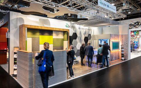 Messe-Fotoreportage vom Messefotografen Stefan Röhler am RECYTEX Messestand auf EUROSHOP in Düsseldorf