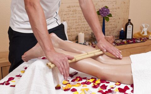 Interieurfotografie für einen Wellness Massagesalon