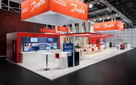 Messefotograf in Düsseldorf zur EuroShop für Danfoss