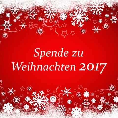 Weihnachtsspende 2017