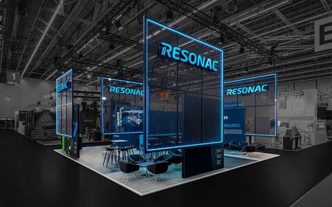 Messefotograf in Düsseldorf zur METEC für RESONAC