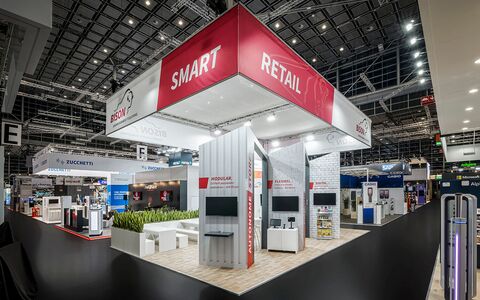 Messefotograf in Düsseldorf zur EuroShop für Bison
