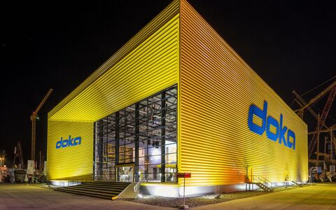Fotografie Architektur doka zur BAUMA Messe München